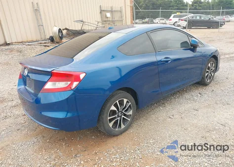 2013 Honda Civic Cpe Ex из США, поврежденный, VIN 2HGFG3B87DH519057